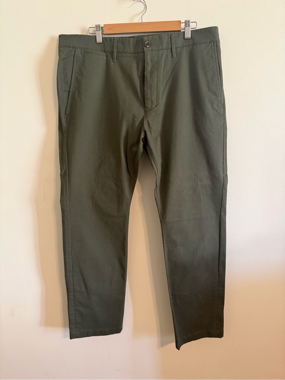 Goodfellow & Co Olive Slim Stretch Chinos